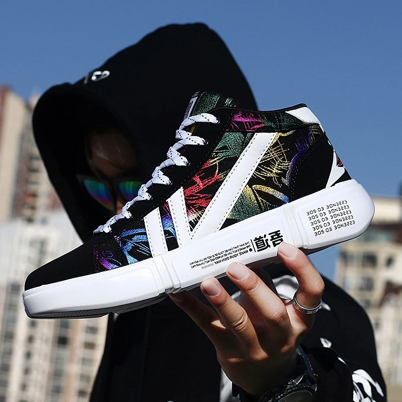 Горячая Распродажа Для мужчин кеды с тканым верхом обувь для прогулок мужские