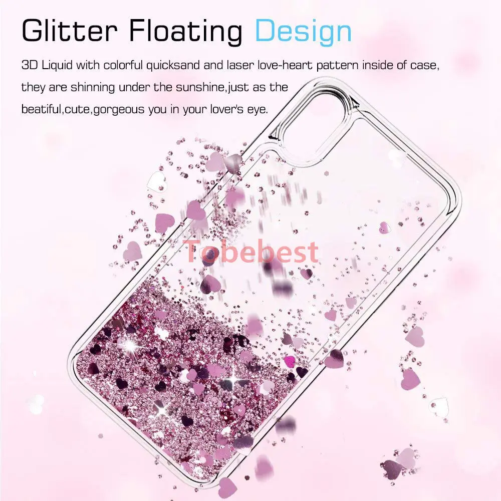 Чехол на мобильный телефон для Apple iPhone 12 11 Pro 5 5s SE 6 6S 7 8 Plus X XS max XR Bling динамический