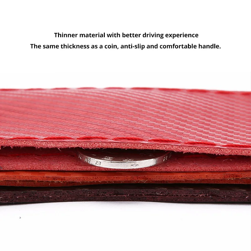 Универсальный чехол на руль AUTOYOUTH из микрофибры 38 см противоскользящий