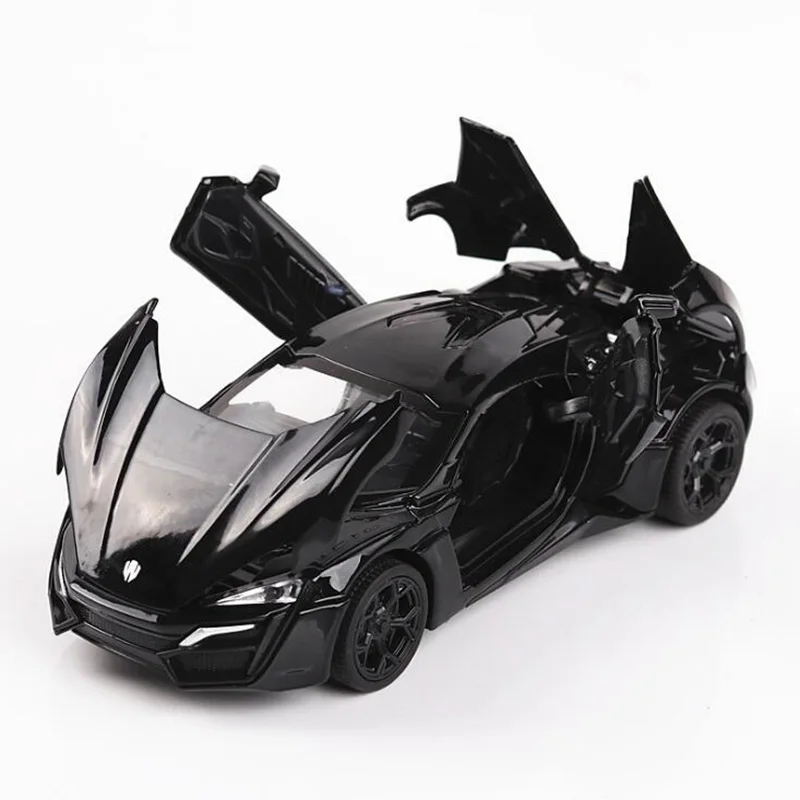 13 см масштаб 1:36 металлический сплав Lycan Быстрый F8 Автомобильная модель