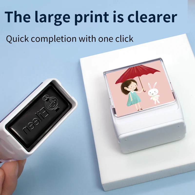 

Custom-Made Stamp Baby Boys Girls DIY Toys For Children Customized Sticker Name Seal Student Clothes Chapter No Fade Security