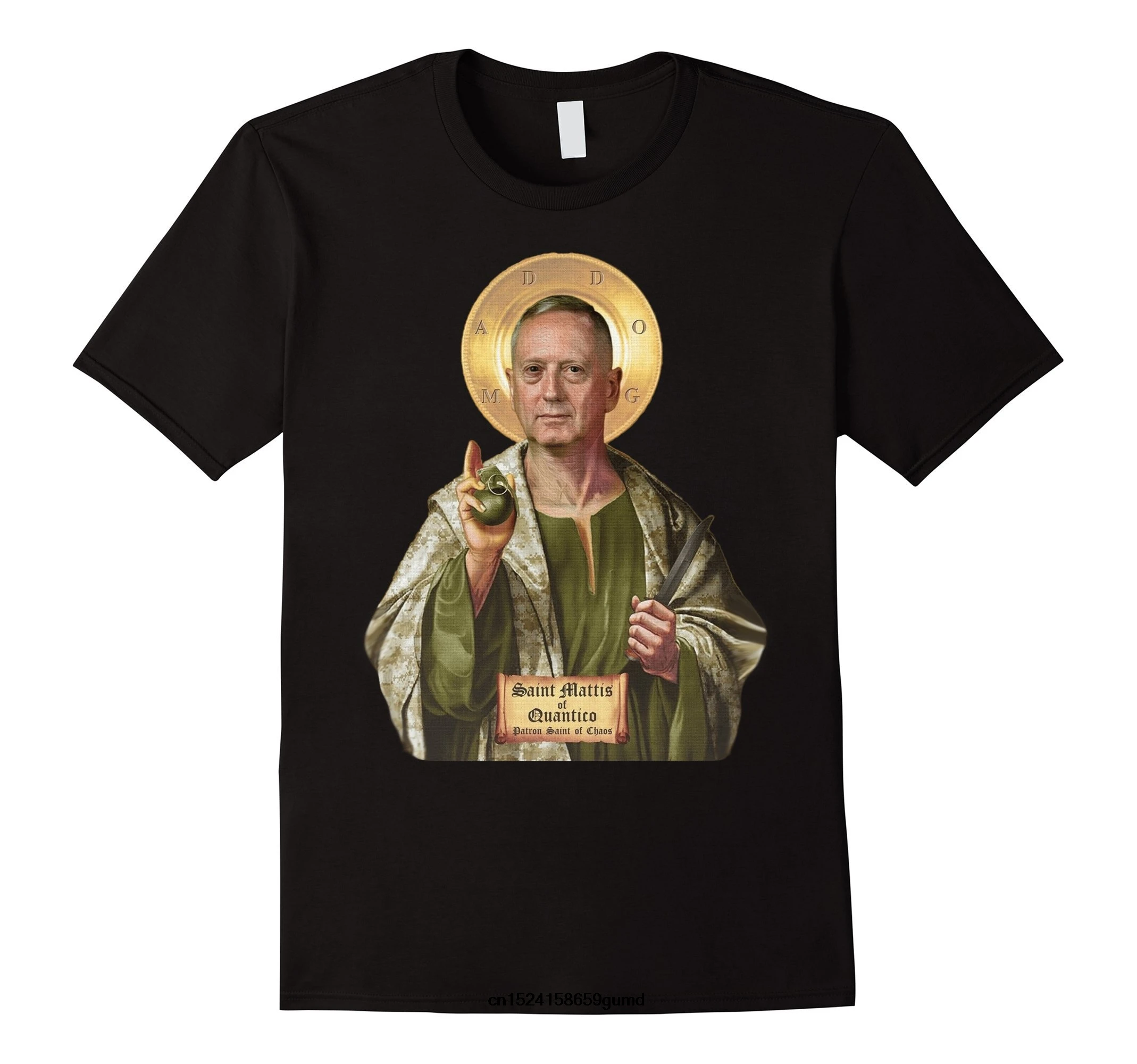 Забавные Для мужчин футболка женская Новинка секретарь соблазна генерал Маттис