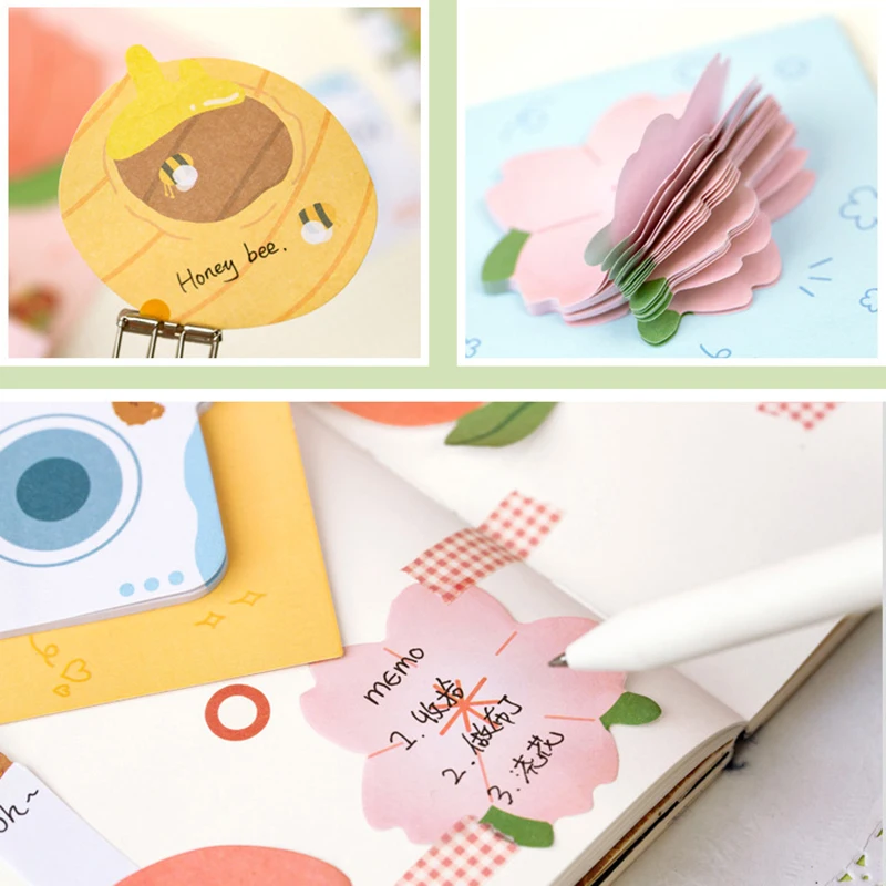 

Self-stick Notes Schedule Self Adhesive Memo Pad Sticky Notes Bookmark Stickers