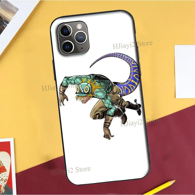 Diego Brando JoJo's Bizarre Case For iPhone 11 Pro Max For iPhone 13 12 Pro Max mini SE 2020 X XR XS 7 8 Plus Cover images - 6