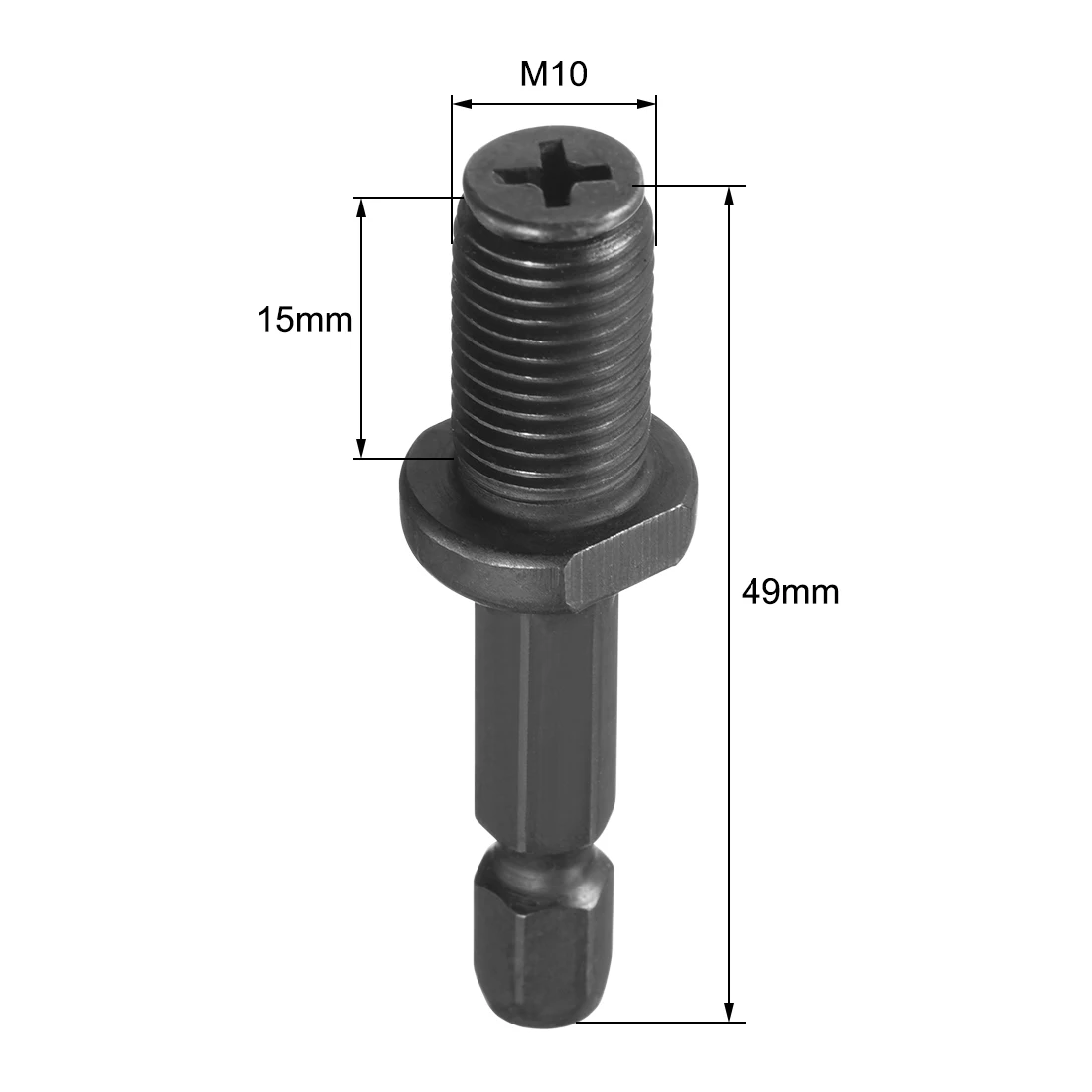 New 1pc/3pcs SDS Plus to 3/8-Inch 1/2-Inch Thread Keyless Quick Change Drill Chuck Adapter Hex Shank for Impact Driver | Инструменты