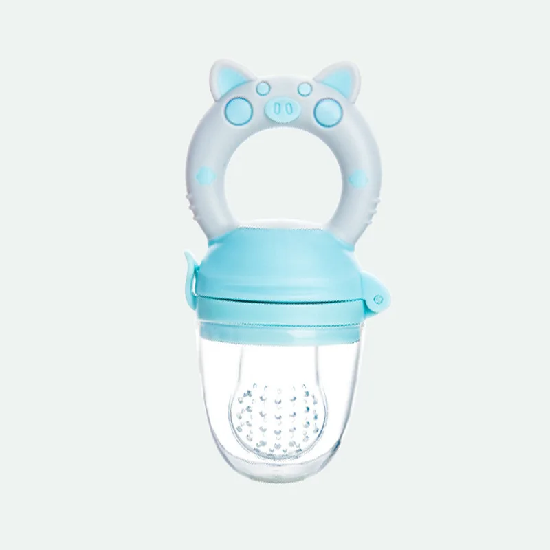 Blue Питатель для детей Nimbler соска для фруктов портативная детская бутылочка для кормления фрукты овощи музыка Новорожденные пищевые добавки - Цвет: Blue