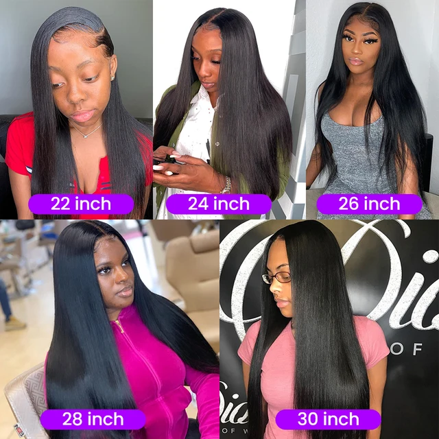 13x6 Straight Lace Front Wigs 6