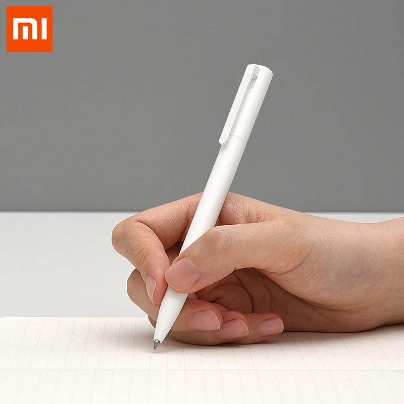Оригинал Xiaomi Mijia гелевая ручка MI Pen 0 5 мм вывеска PREMEC гладкая Швейцария черная