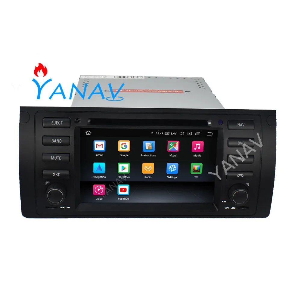

Car radio audio Android 2 din stereo receiver for BMW X5 M5 E39 1995-2003 E53 2000-2007 car vedio dvd player auto GPS navigation