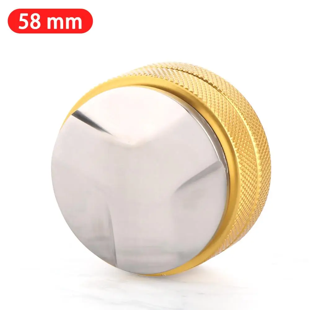 

58mm Manual Barista Powder Coffee Espresso Latte Coffee Tamper Leveler Tool Three Angled Slopes Barista Espresso Cafe Machine
