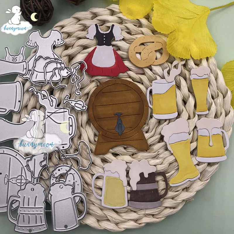 Металлические штампы для пива и девушек Bunnymoon 2020 трафареты