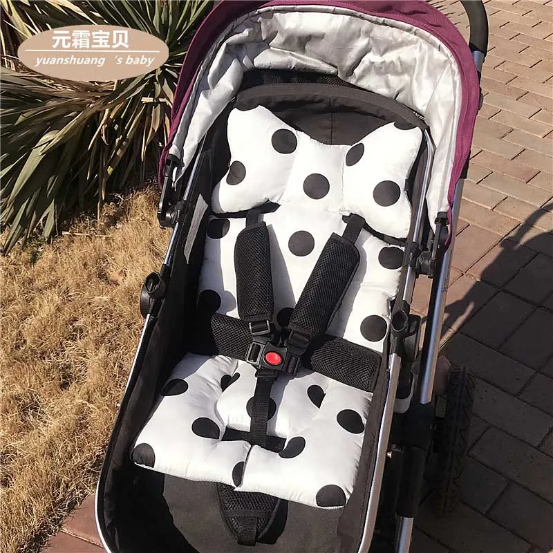 Детские хлопчатобумажные Печать Подушка для детской коляски Автокресла тележка