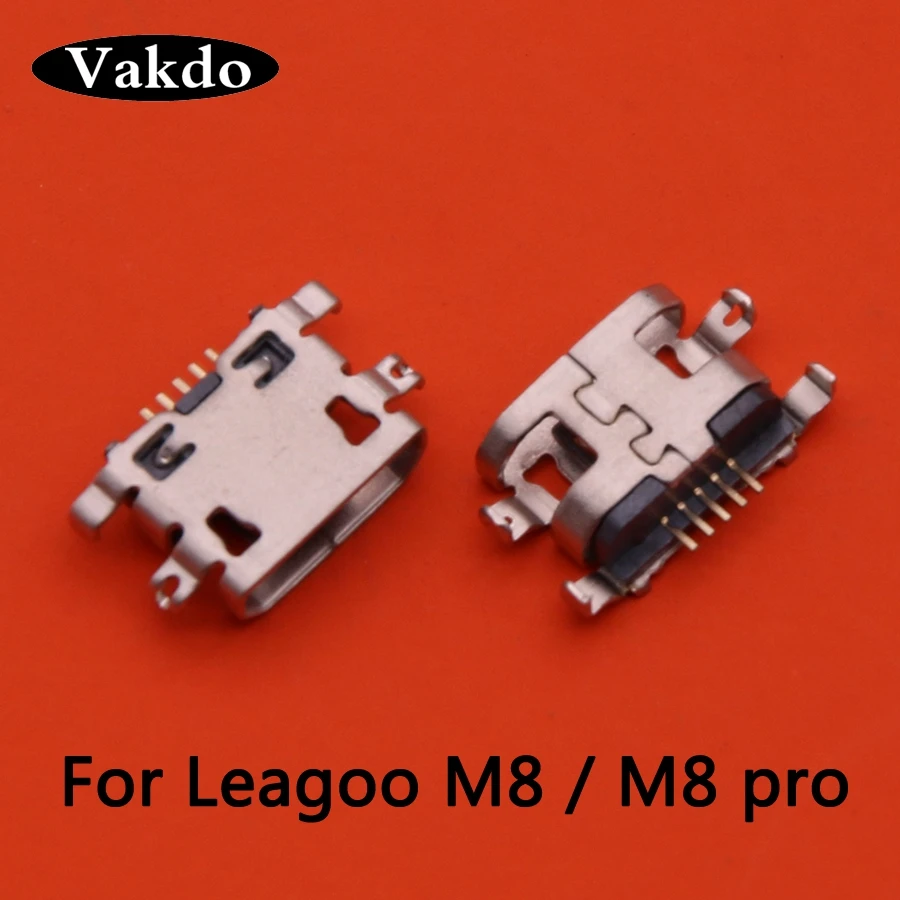 2 шт. для Leagoo M5/M5 Plus/M8/M8 Pro/Shark 1 зарядный порт питания запасной сменный гнездо