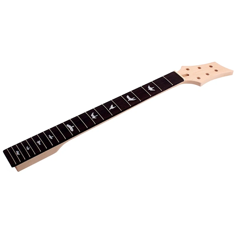 neue 1pcs gitarre neck massivholz maple 22 fret 2475 zoll truss rod für elektrische gitarre schwarz farbe free global shipping