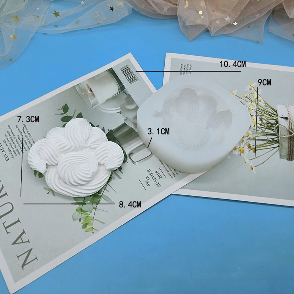 

Dog Head Silicone Mold Teddy Heads Candle Molds Cute Animal Handmade Handicraft Home Decoration Candle Decoration