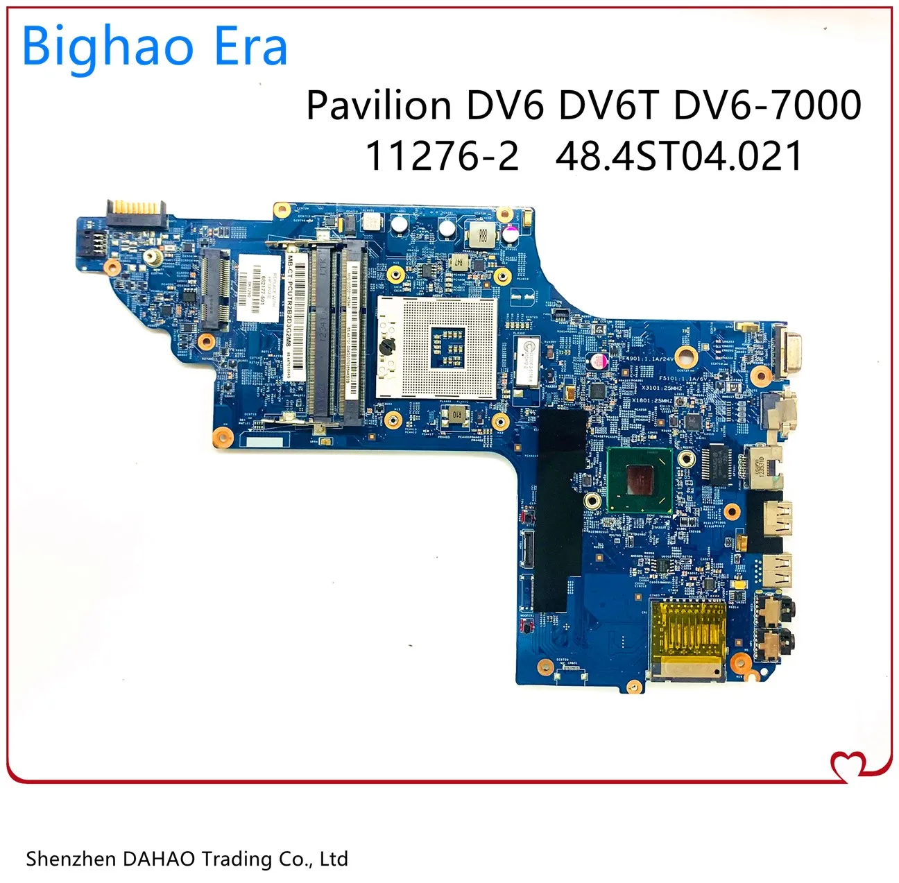 

682177-001 682177-501 685565-501 For HP Pavilion DV6T DV6-7000 Laptop Motherboard 11276-2 48.4ST04.021 W/ HM77 100% Fully Tested