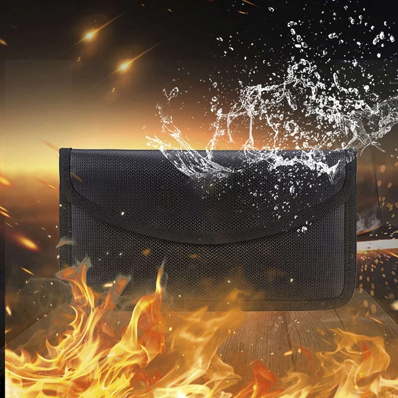 Огнеупорная сумка-Органайзер для документов с замком 1 шт. огнеупорная папка из