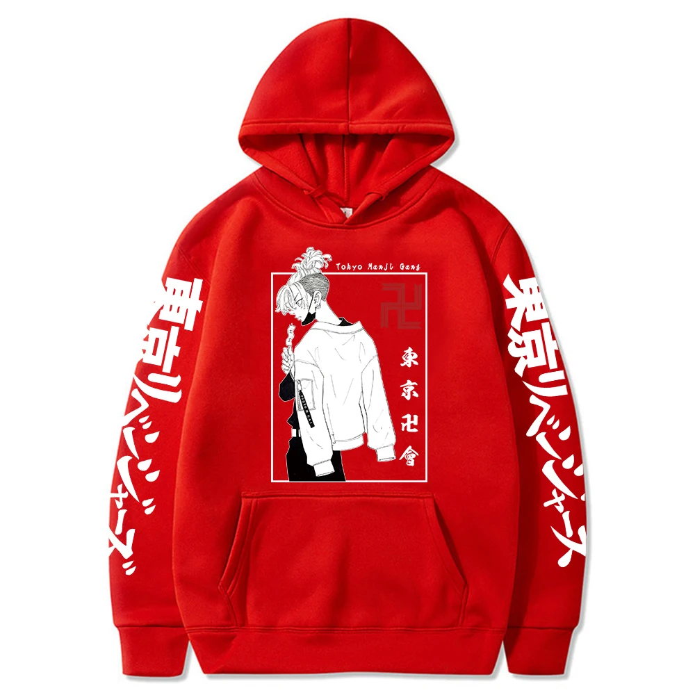 

Japanese Anime Tokyo Revengers Hoodie Men Manga Chifuyu Matsuno Graphic Sweatshirts Unisex Autumn Winter Tops Clothes Pullover