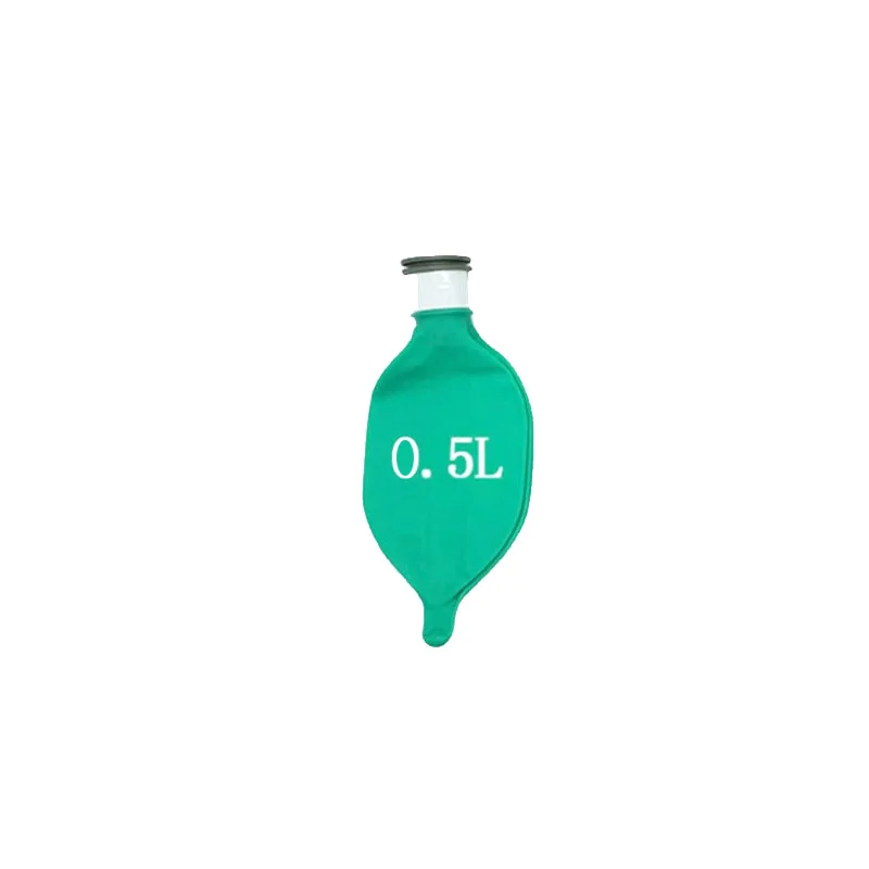Wondcon Анестезия Вентилятор одноразовый латексный дыхательный мешок 0.5L 1L 2L 3L