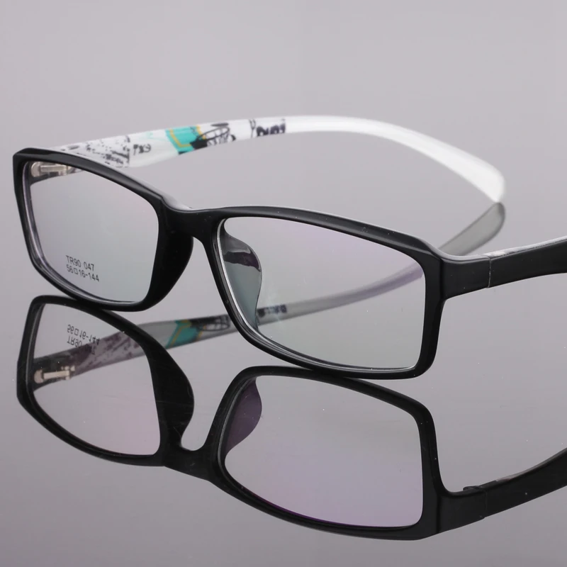 Высококачественная брендовая оправа для очков мужчин TR90 прозрачные модные очки