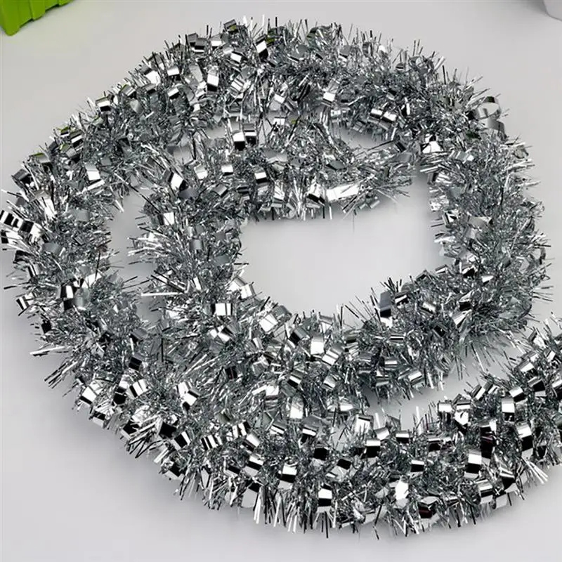 

6.56ft Tinsel Garland All-purpose DIY Shiny Party Garland for Christmas Wedding