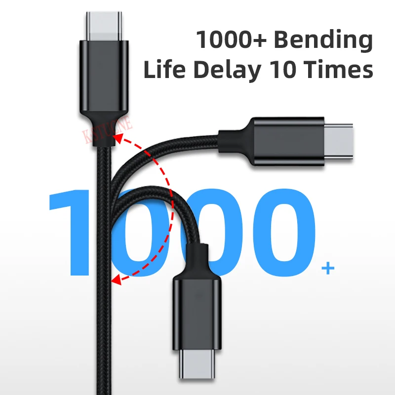 Кабель usb type-C-USB C для samsung Galaxy S9 Plus Note 9, поддержка PD 30 Вт QC4.0 3A, кабель для быстрой зарядки для USB-C, зарядное устройство