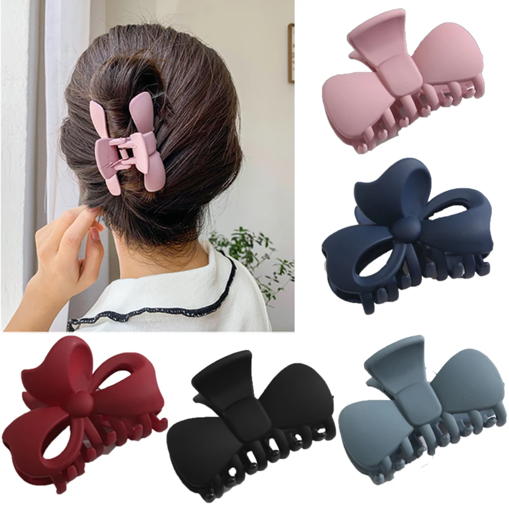 

Bowknot Shape Hair Claws for Woman Make Up Hair Crab Hairpins Hairgrips Women Hair Accessories Ladies Hair Clips