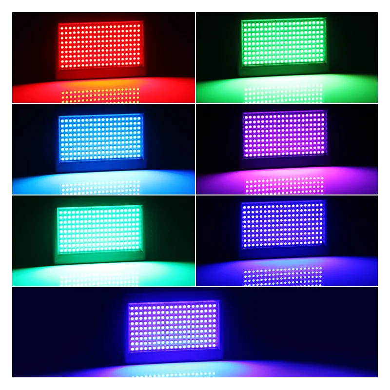 Бесплатная доставка светодиодный стробоскоп 180 с белым и RGB-цветом для дискотеки