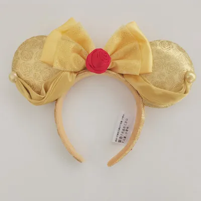 

Новинка повязка на голову Disney Красавица и Чудовище детская головная повязка украшение для костюма творческая вечеринка подарок на день рож...