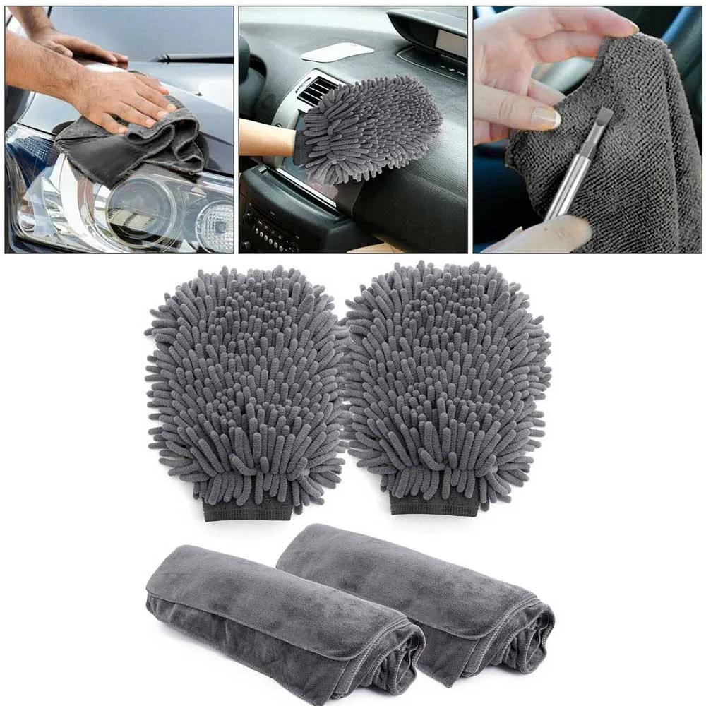 

Motorcycle Chenille Car Washing Glove Towel Double Sided Etc. Industry