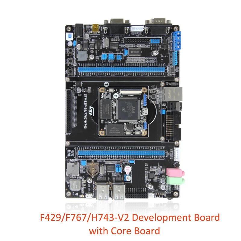 Макетная плата STM32 ARM макетная M4 F429/F767/H743II встроенный Wi Fi модуль 51 один чип с