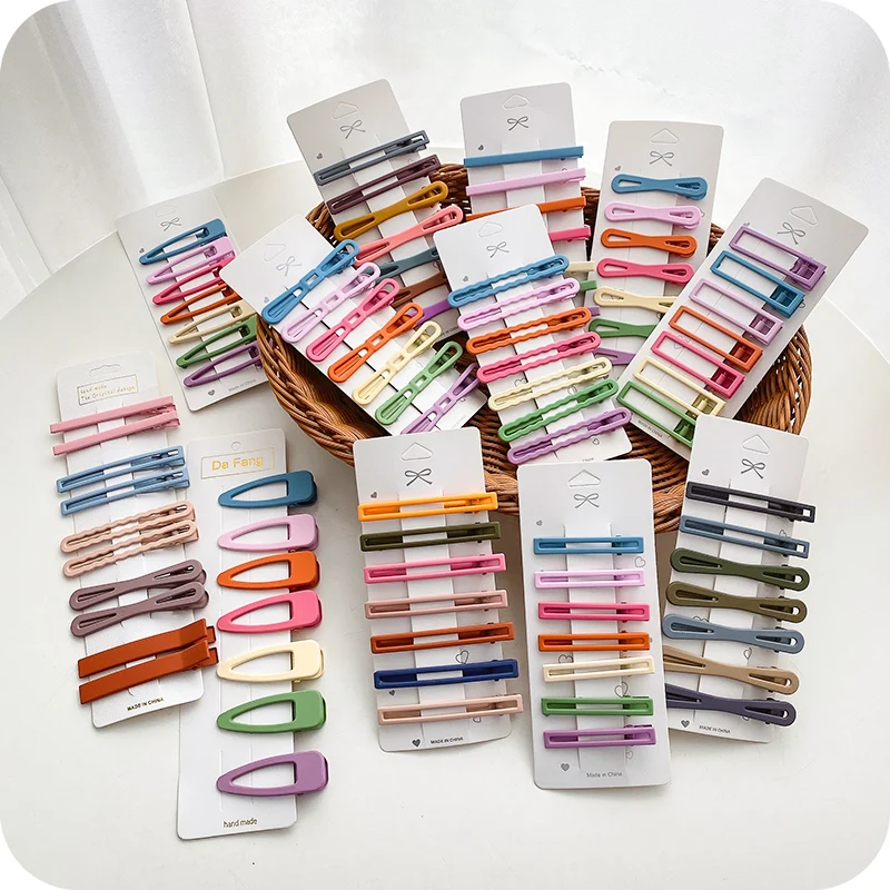 

Заколки Интернет знаменитости 2021 nian Новый стиль длинный женский зажим Hairware взрыва шпилька краевой зажим боковой зажим Южная Корея