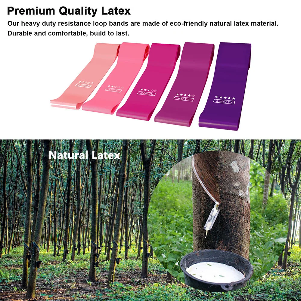 Набор эластичных лент для занятий йогой и кроссфита эластичная лента фитнесом