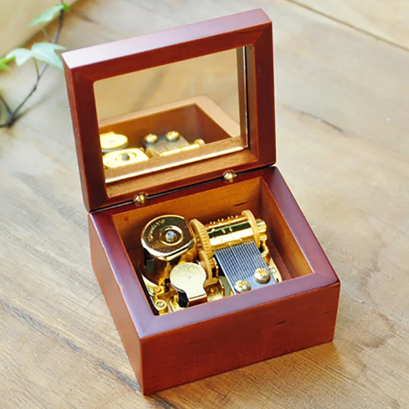 

Handmade Wooden Music Box for Christmas, Birthday, Custom Carved Music Box, Music Box Home Decoration Crafts Decoration