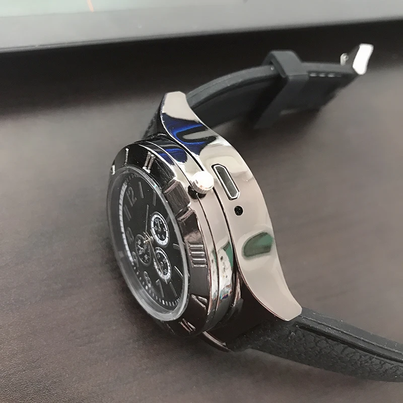USB Charging Lighter Watch Windproof Electronic Flameless Watches Men Quartz Clock relogio masculino | Наручные часы