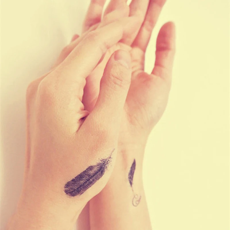 Татуировка хной 1 шт. временные водонепроницаемые дышащие наклейки с эффектом