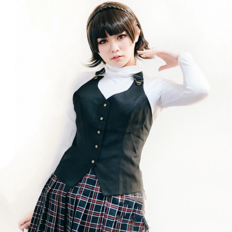 Аниме Persona 5 Карнавальный Костюм Королевы Макото niijima карнавальный костюм