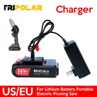 charger for 24v lithium battery portable electric pruning saw rechargeable electric saws woodworking by useu