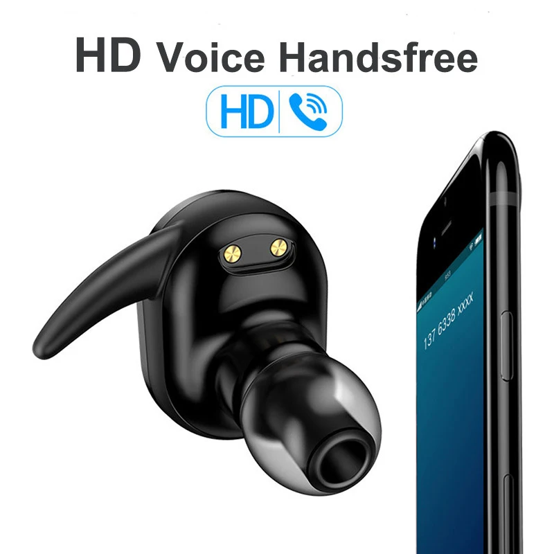 Портативные TWS беспроводные Bluetooth наушники V5.0 + EDR 3D стерео вкладыши с зарядным