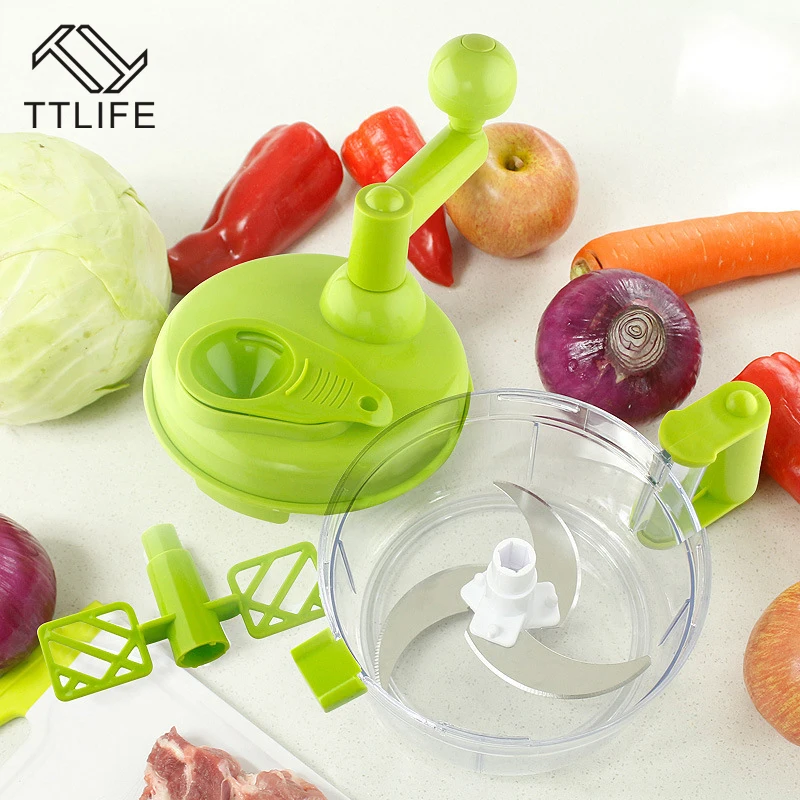 TTLIFE многофункциональная бытовая мясорубка мандолин слайсер Регулируемый резак