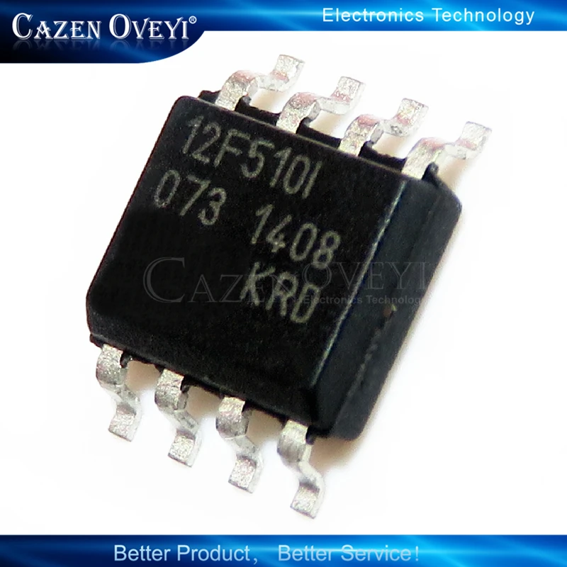 

10piece PIC12F510 PIC12F510E/SN PIC12F510-I/SN SOP-8 In Stock