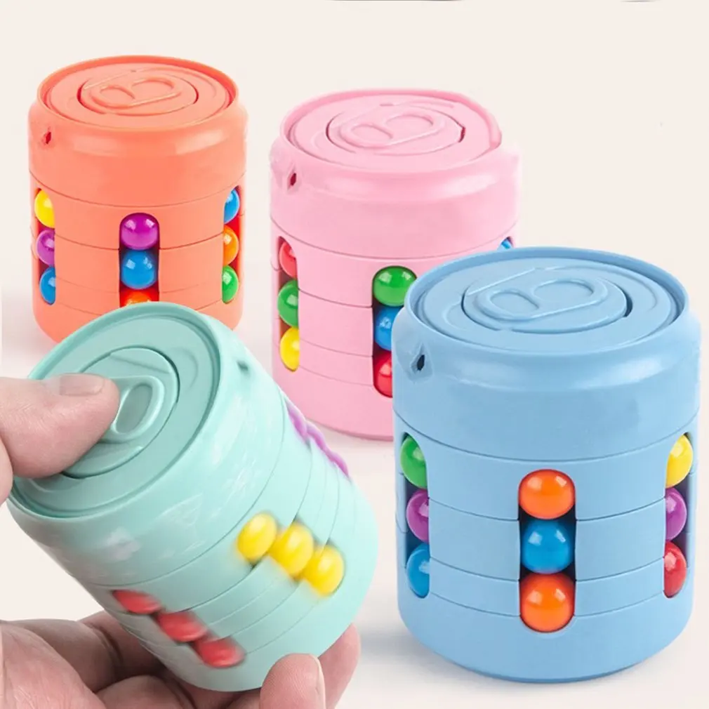 

Children's Rotating Can Toy Fingertip Thinking Educational Toy Intelligence Development Finger Can Top