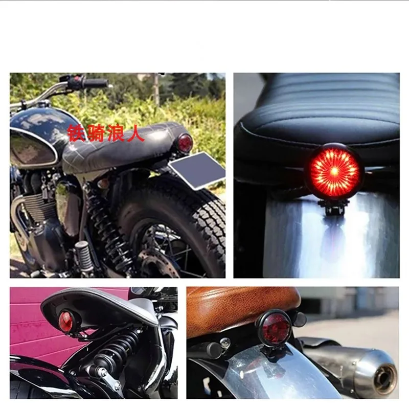 Задний фонарь для мотоцикла Yamaha Harley GN125 CG125 светодиодное освещение кафе Racer