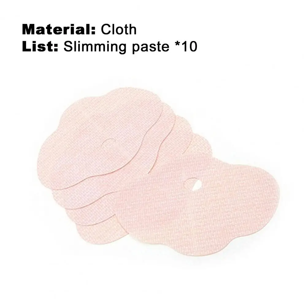 

10Pcs/Set Body Slim Patch Mild to Skin Fat Burning Ultra Thin Weight Loss Sticker Health Slimming Belly Button Patches for Adult