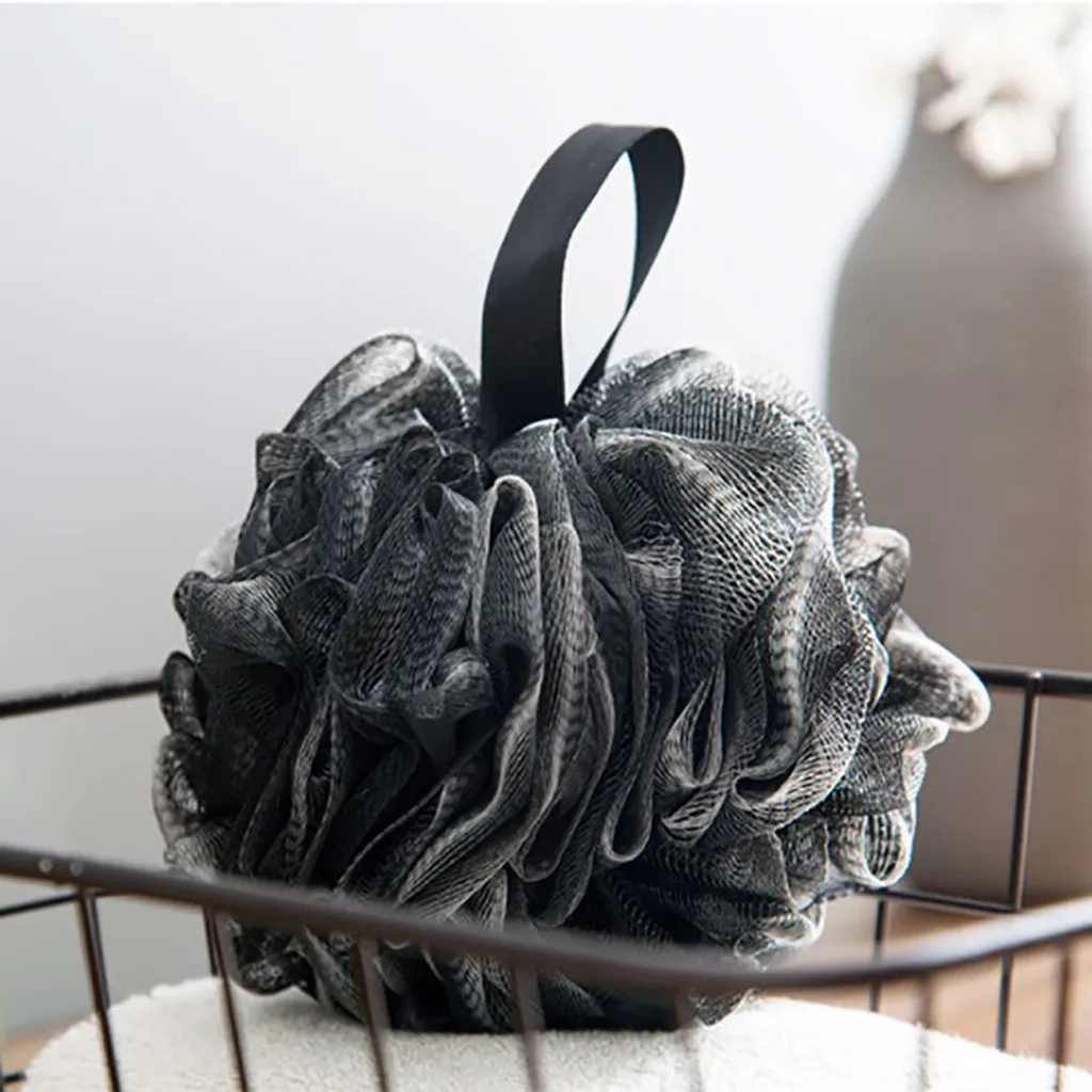 Губка для ванны душа щетка губка тела натуральная щетина отшелушивающий душ пена