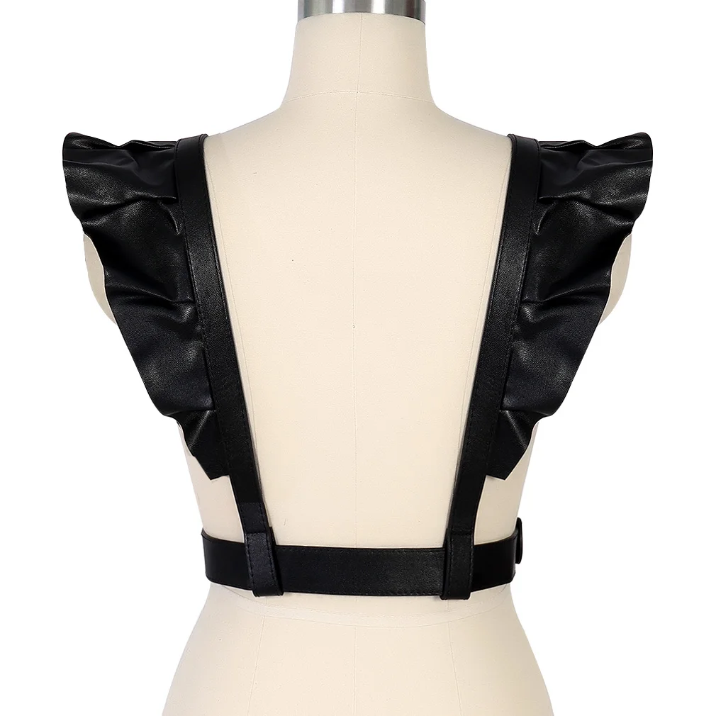 

Harajuku Bondage Harness Garter Stocking Belt Gothic Body Sexy Lingerie Seks Leather Women Sexy Lingerie Bondage Cage Garters