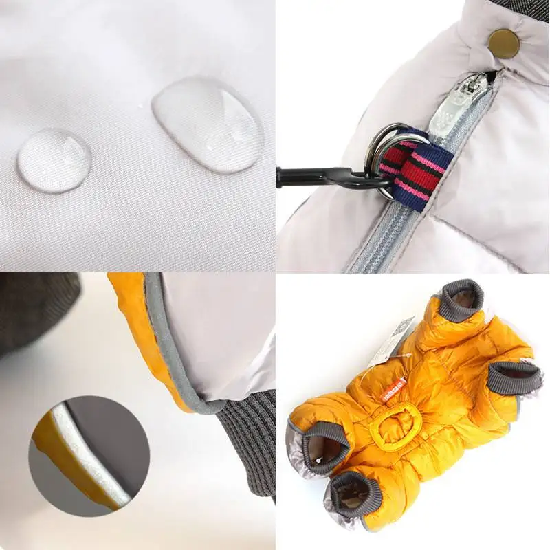 

Pets Clothing For French Bulldog Puppy Winter Pet Dog Clothes Super Warm Jacket Thicker Cotton Coat Waterproof Small Dogs