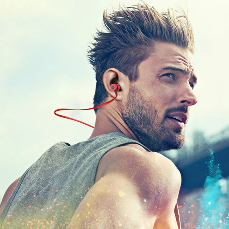Новейшие Магнитные спортивные наушники BON CREATION T9, Bluetooth наушники, беспроводная гарнитура для бега, поддержка TF/SD карт для телефонов