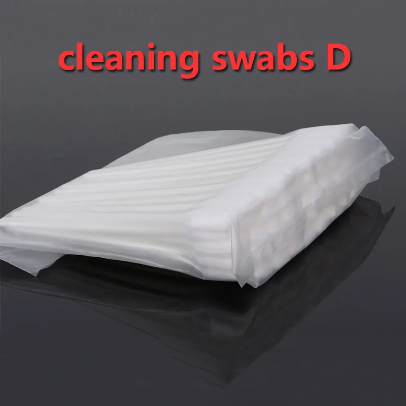 cleaning swabs D Чистящая палочка для Epson/Roland/Mimaki/Mutoh LargeFormat печатающая головка для принтера - Цвет: cleaning swabs D