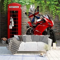 beibehang custom wallpaper photo mural car breaking wall papers home decor background wallpaper living room bedroom decoration